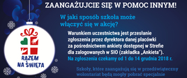 Razem na Święta - świąteczna akcja Ministerstwa Edukacji Narodowej 