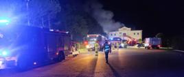Pożar restauracji w Stobnie Siódmym