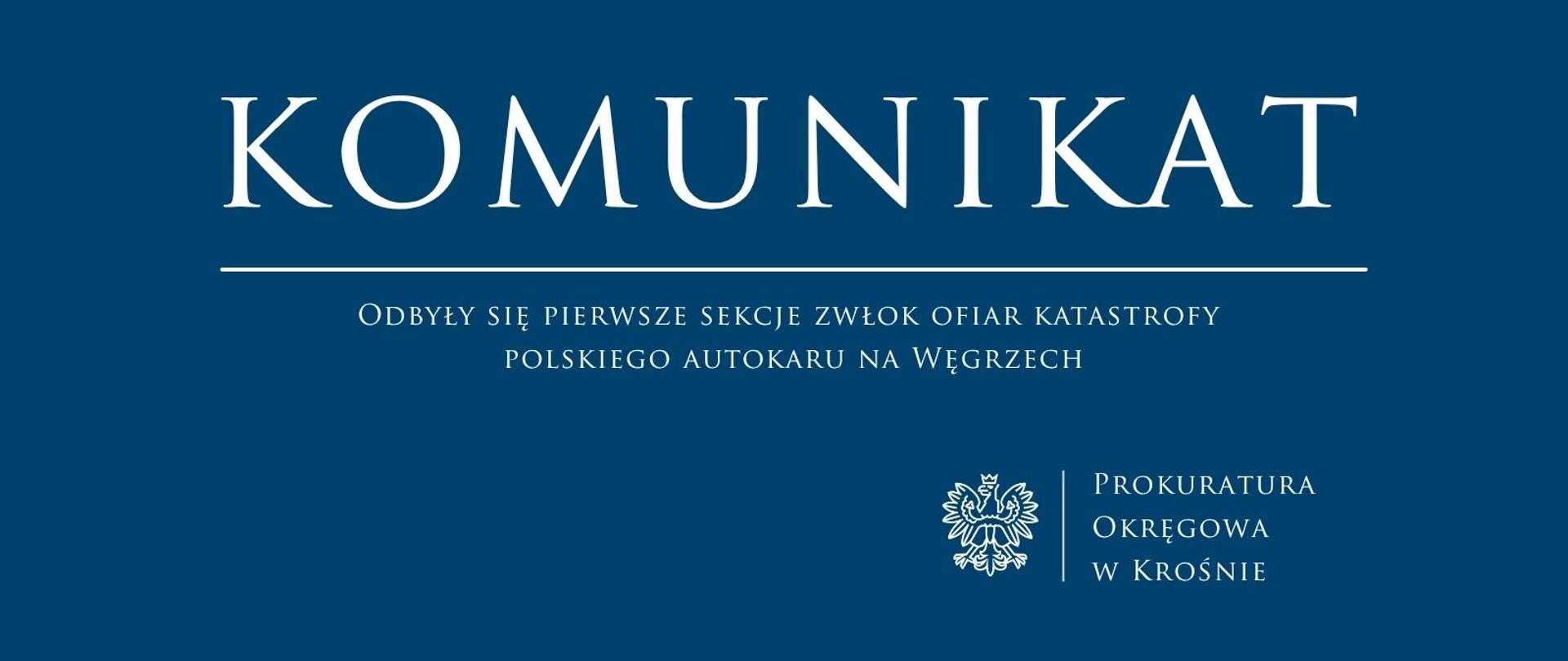 Odbyły się pierwsze sekcje zwłok ofiar katastrofy polskiego autokaru na Węgrzech