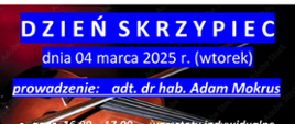 Informacja o wydarzeniu "Dzień Skrzypiec"