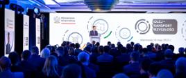 Wystąpienie wiceministra infrastruktury Andrzeja Bittela, otwierające konferencję „Kolej - transport przyszłości”