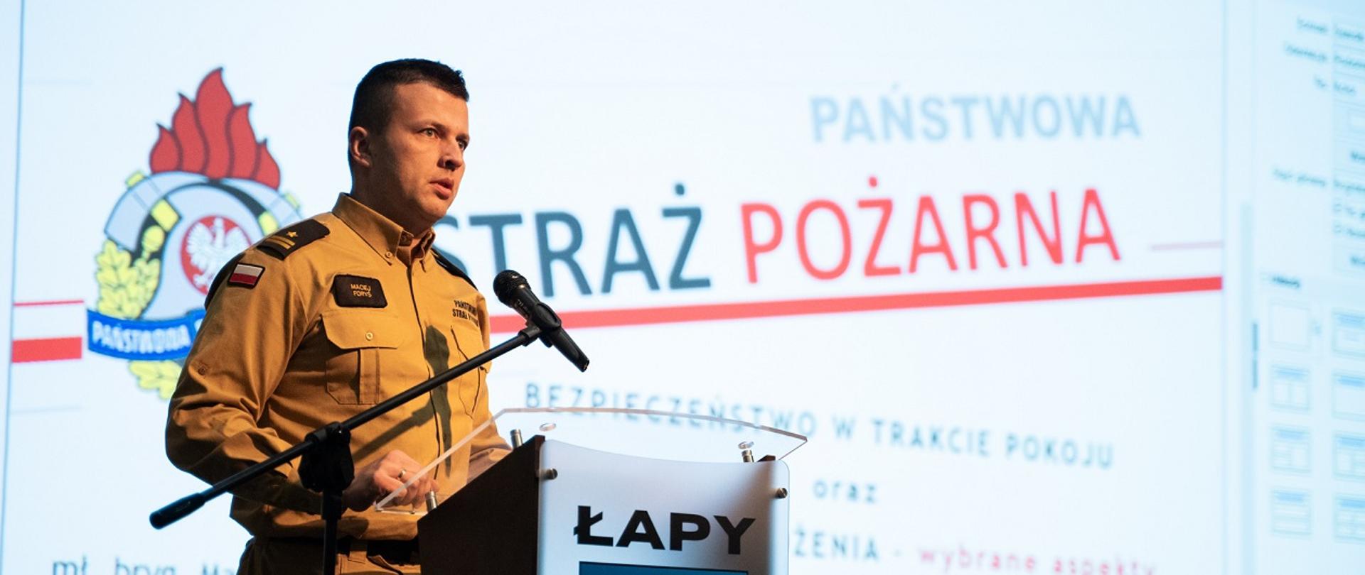 Edukacyjne spotkanie z seniorami z gminy Łapy