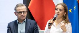 Zdjęcie z konferencji inaugurującej kampanię „Mam odwagę prosić o pomoc”
