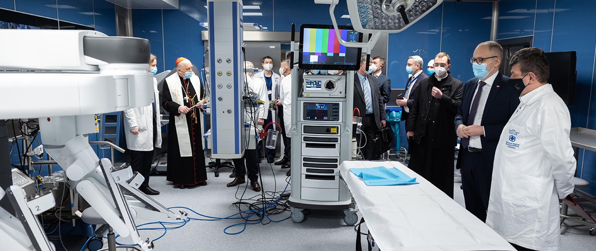 Otwarcie bloku operacyjnego w CSK MSWiA w Warszawie