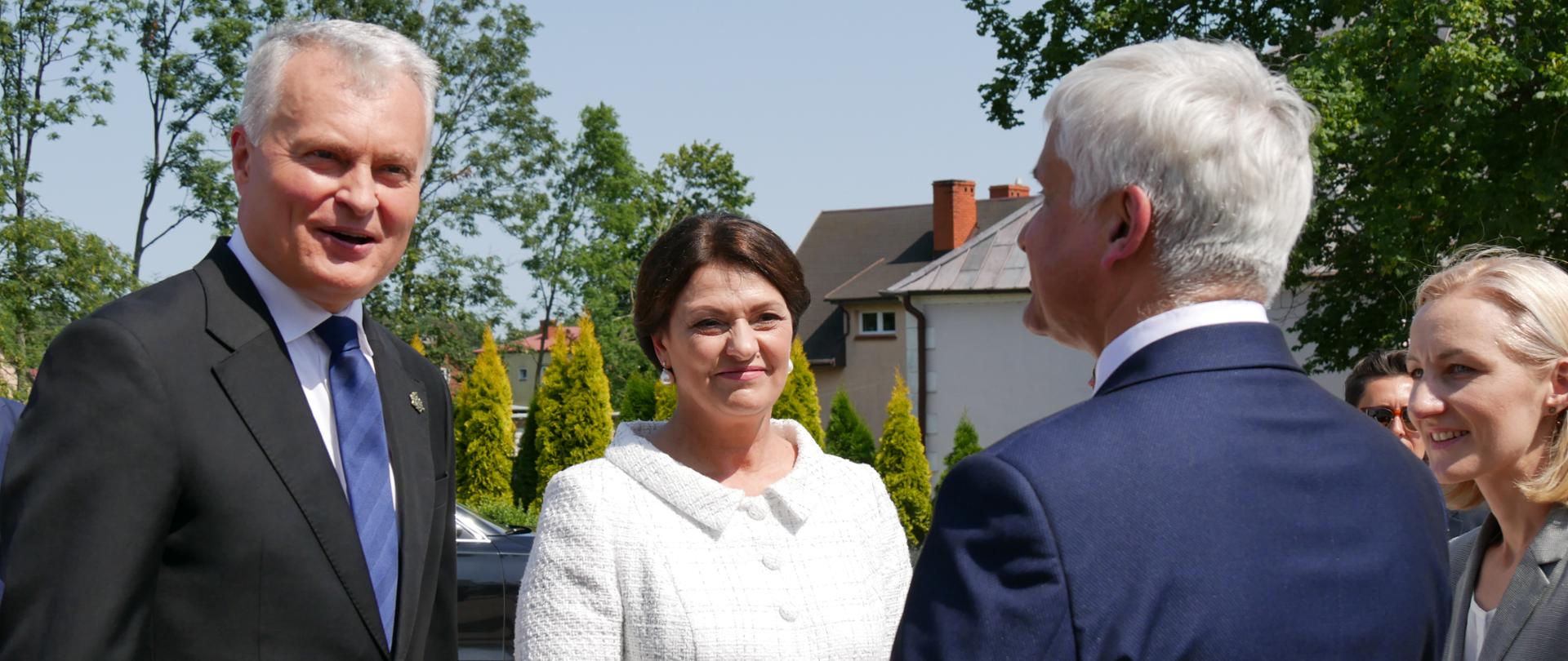 Wizyta prezydenta Litwy w województwie podlaskim