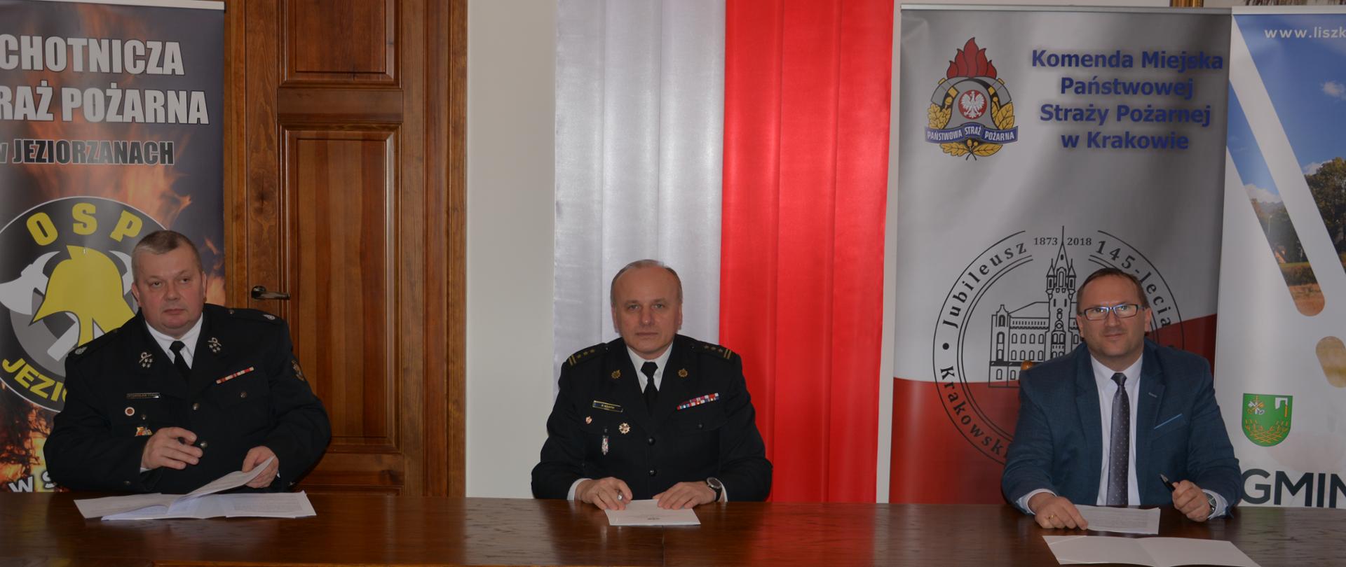 Podpisanie porozumienia w OSP o włączeniu do KSRG.