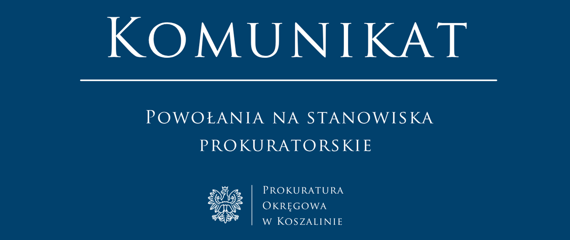 Powołania na stanowiska prokuratorskie