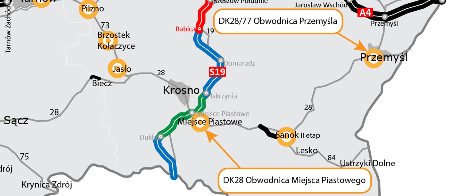 Umowy na dokumentację dla obwodnic Przemyśla i Miejsca Piastowego podpisane