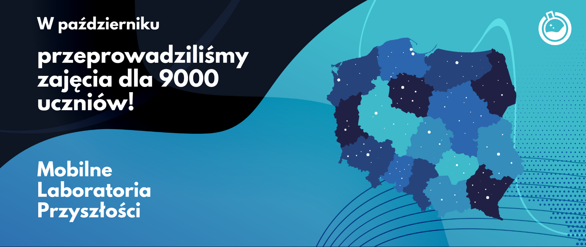 w październiku przeprowadziliśmy
zajęcia dla 9000 uczniów!