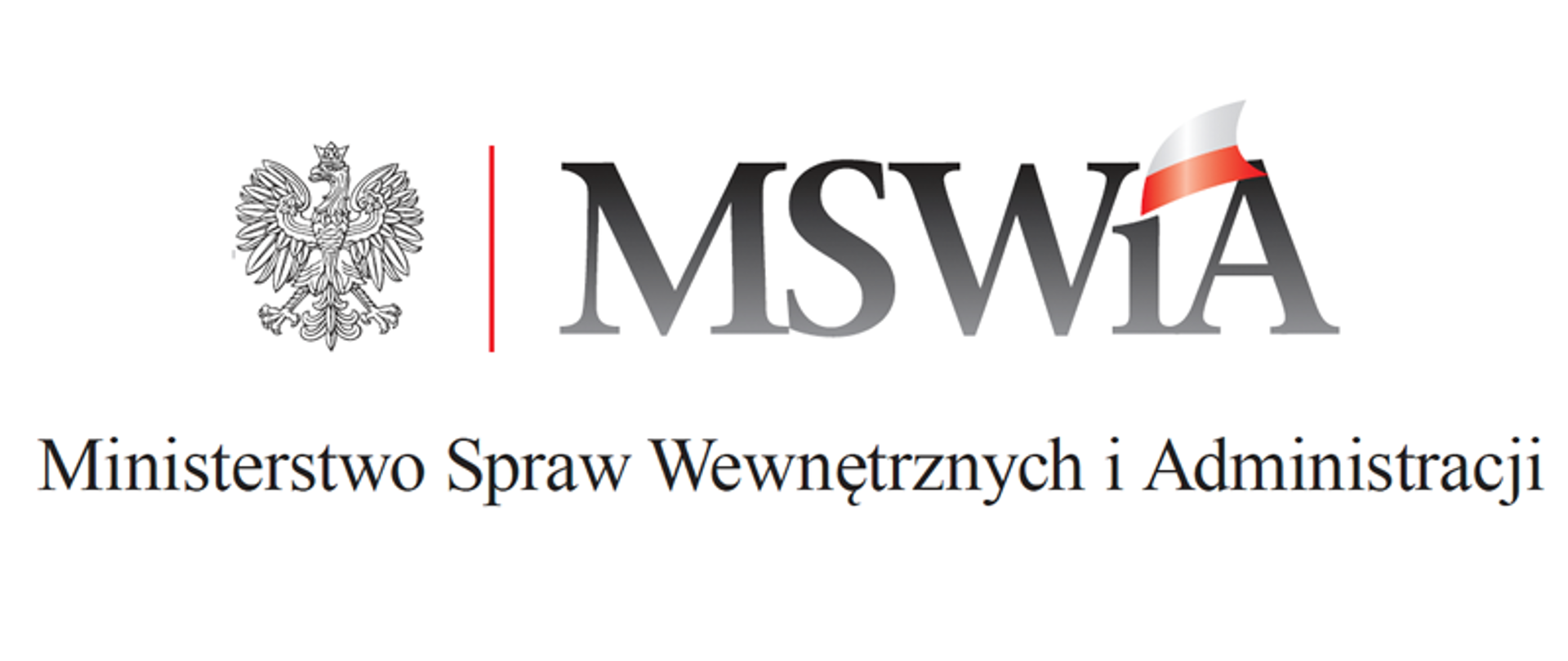 Baner Ministerstwa Spraw Wewnętrznych i Administracji