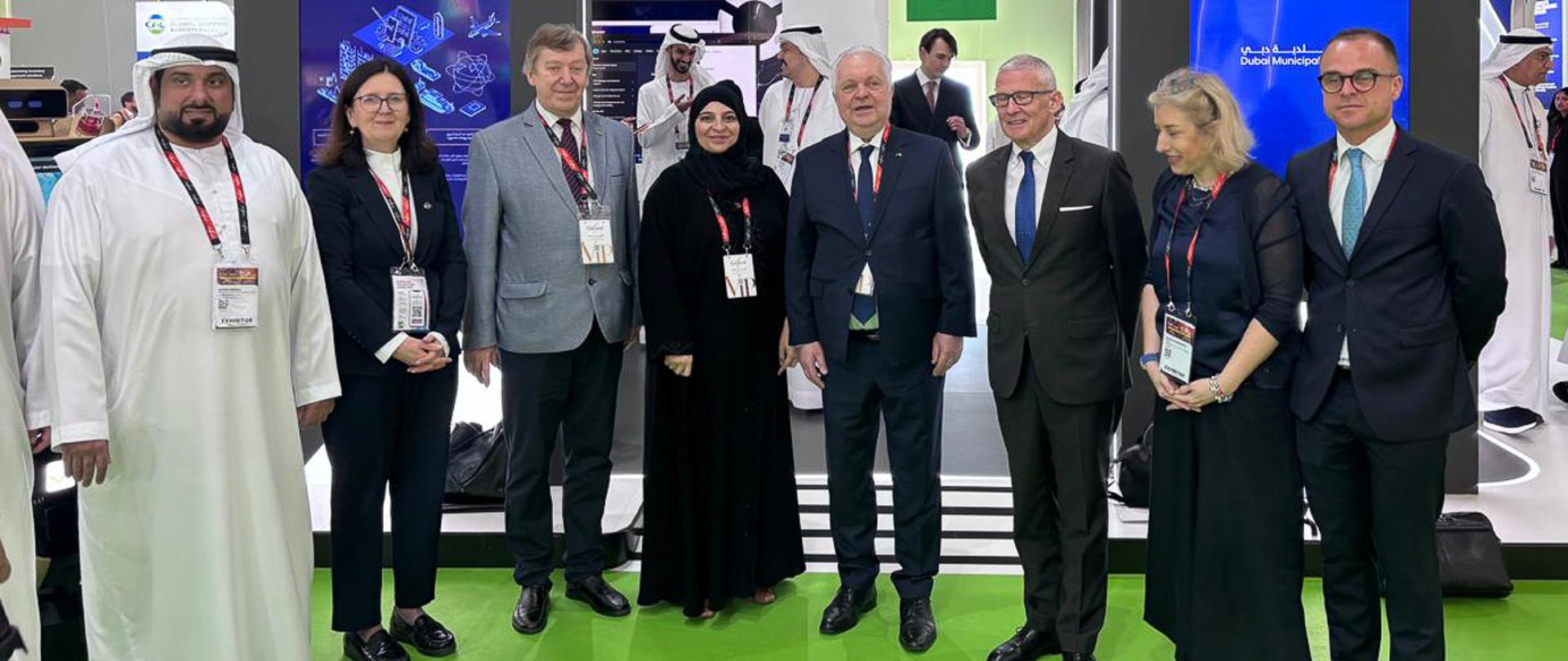 Sekretarz stanu Jacek Czerniak z wizytą w ZEA