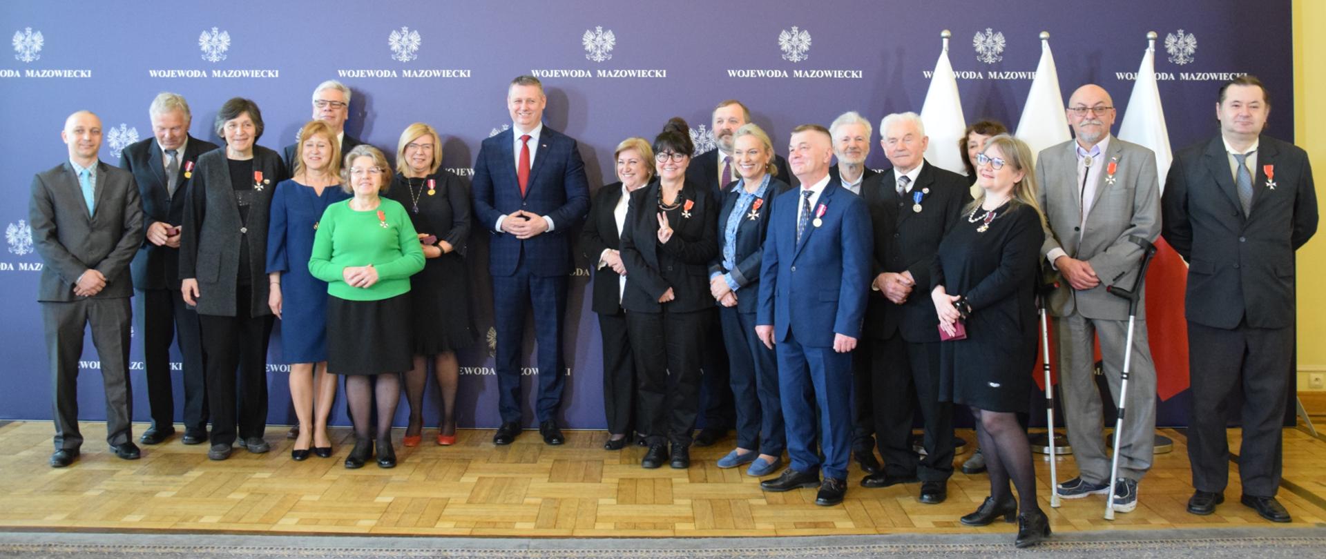 Wicewojewoda Mazowiecki wręczył odznaczenia państwowe