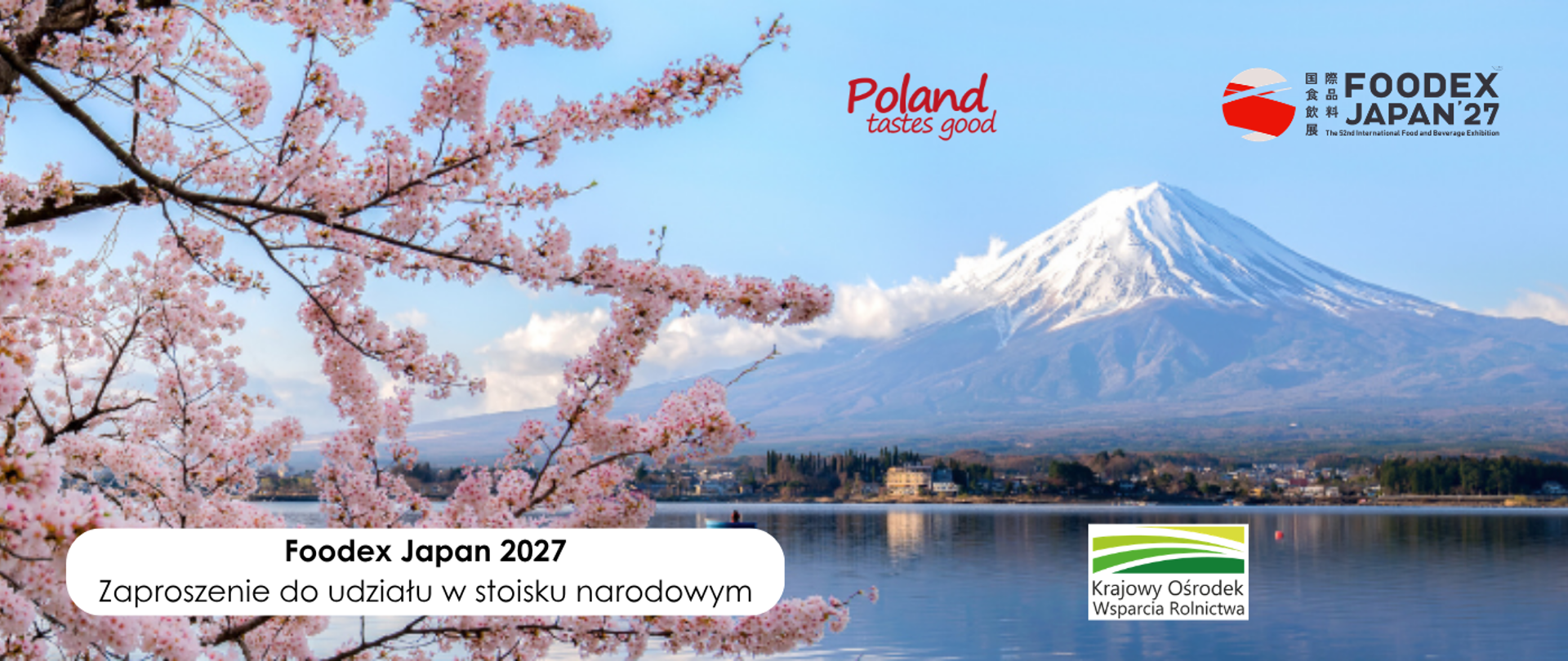 Zapraszamy na tokijskie targi Foodex Japan 2027