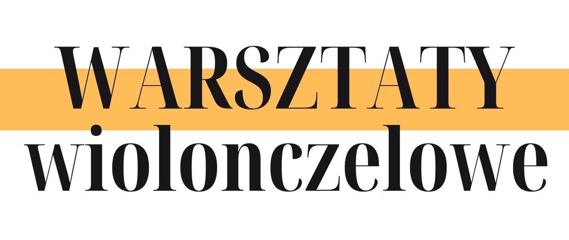 z prawej strony czarno-biała grafika przedstawiająca nuty, z lewej strony czarno-biała grafika przedstawiająca mężczyznę grającego na wiolonczeli, całość na białym tle