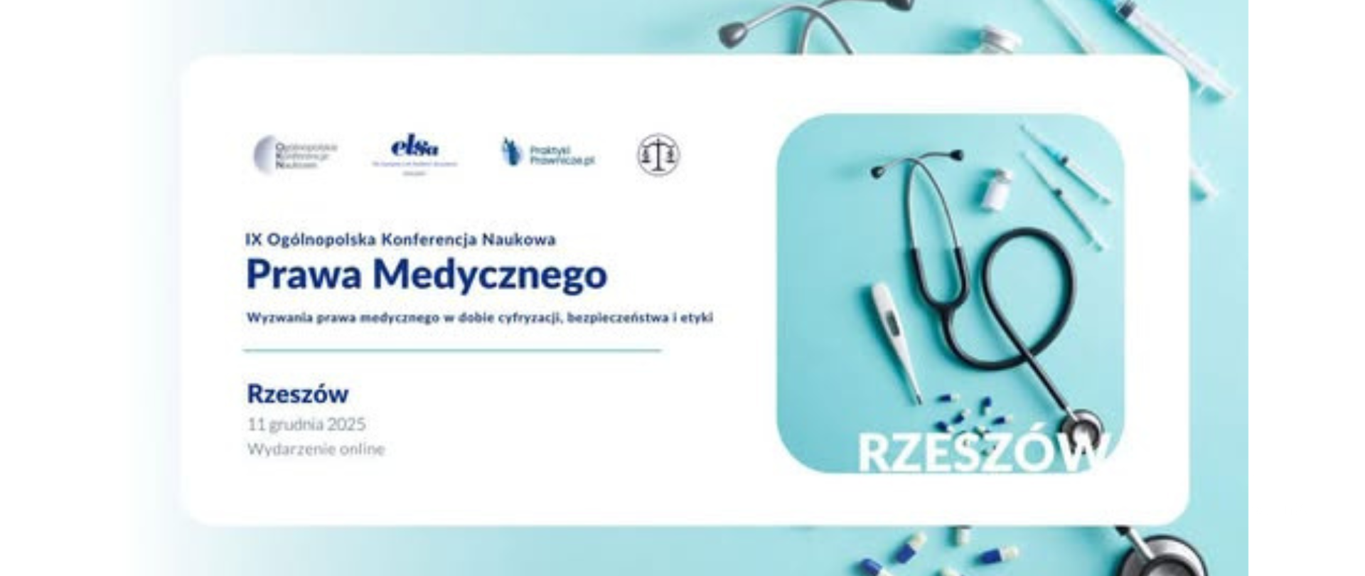 IX Ogólnopolska Konferencja Prawa Medycznego Rzeszów