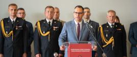 Powiatowe Obchody Dnia Strażaka z powołaniem na stanowisko Komendanta Powiatowego Państwowej Straży Pożarnej w KP PSP w Kędzierzynie-Koźlu