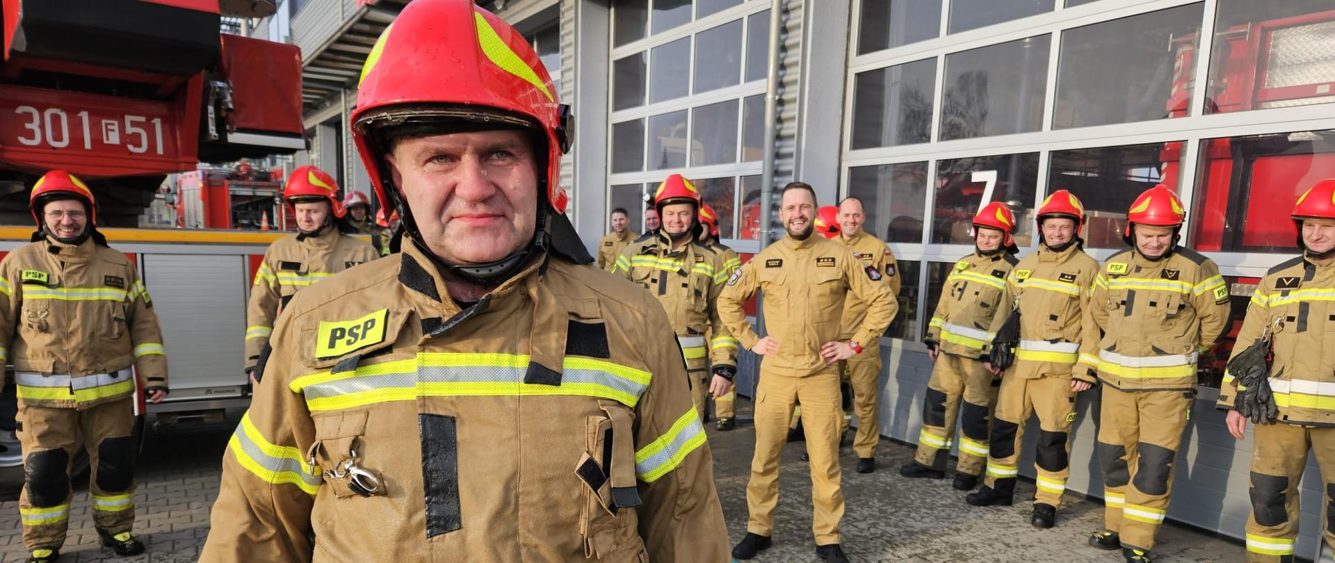 Ostatnia zmiana służby st. ogn. Marcina Chalewskiego