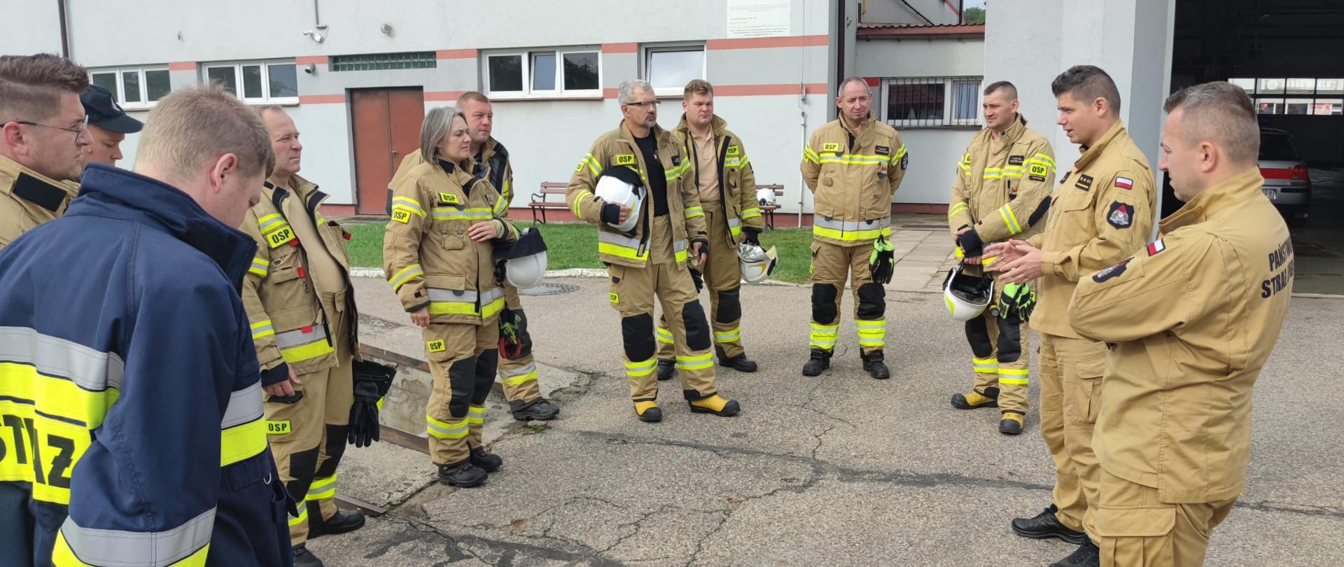Szkolenie z zakresu ratownictwa technicznego dla strażaków ratowników OSP z terenu powiatu pułtuskiego
