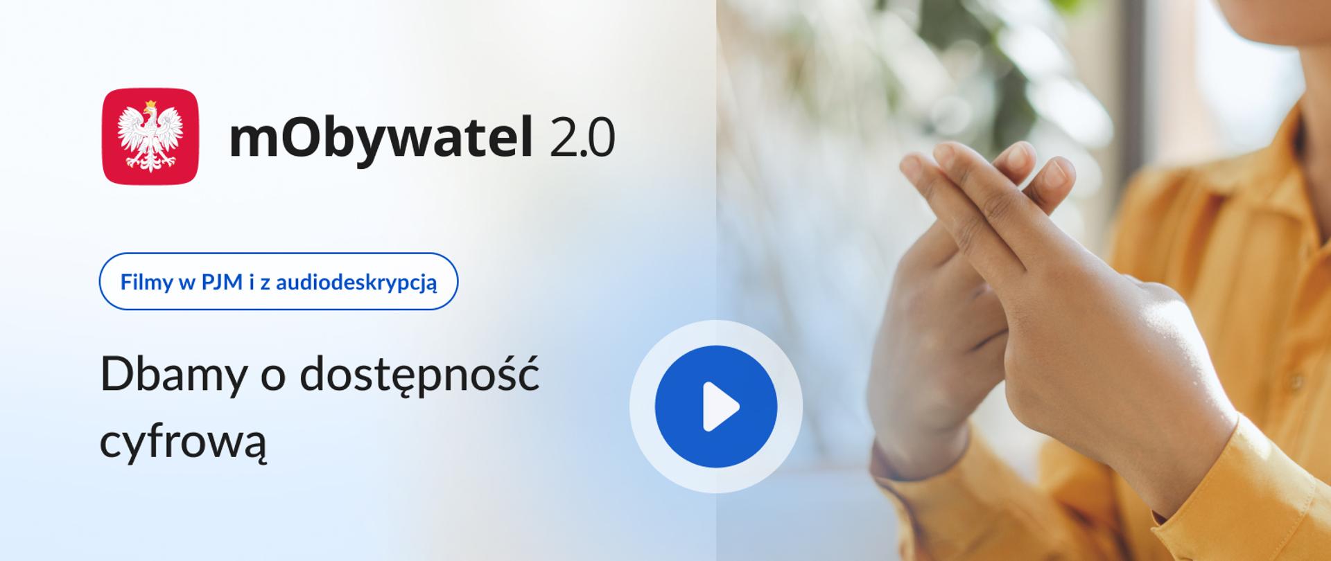 Filmy w PJM i z audiodeksrypcją. Dbamy o dostępność cyfrową.