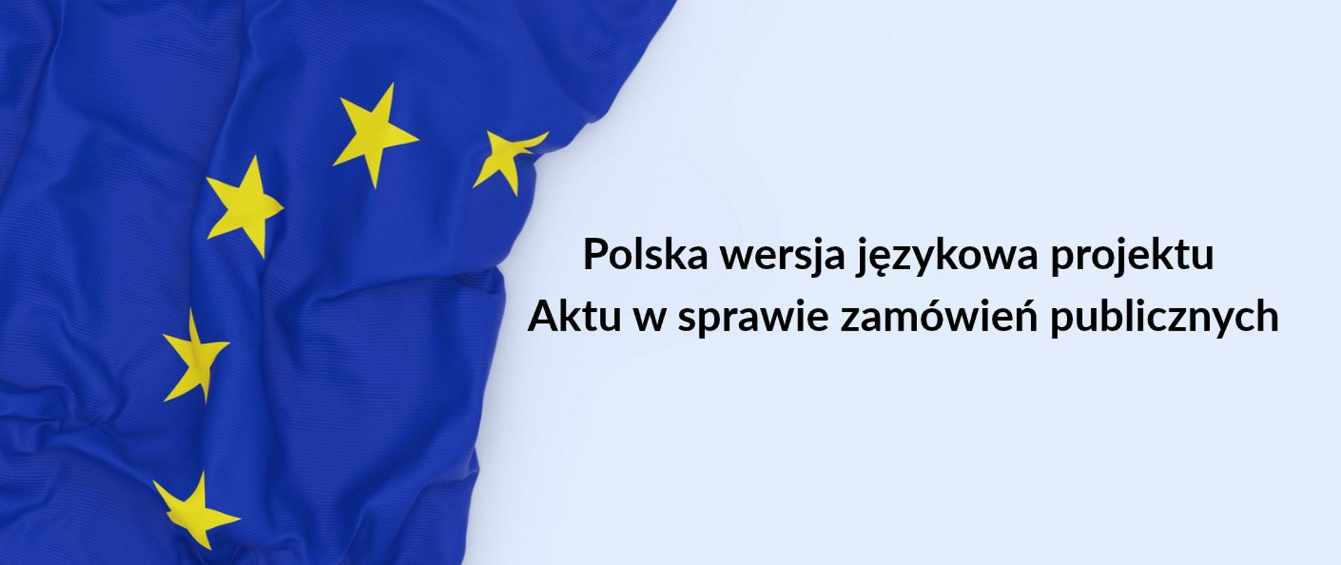 Polska wersja językowa Aktu w sprawie zamówień publicznych