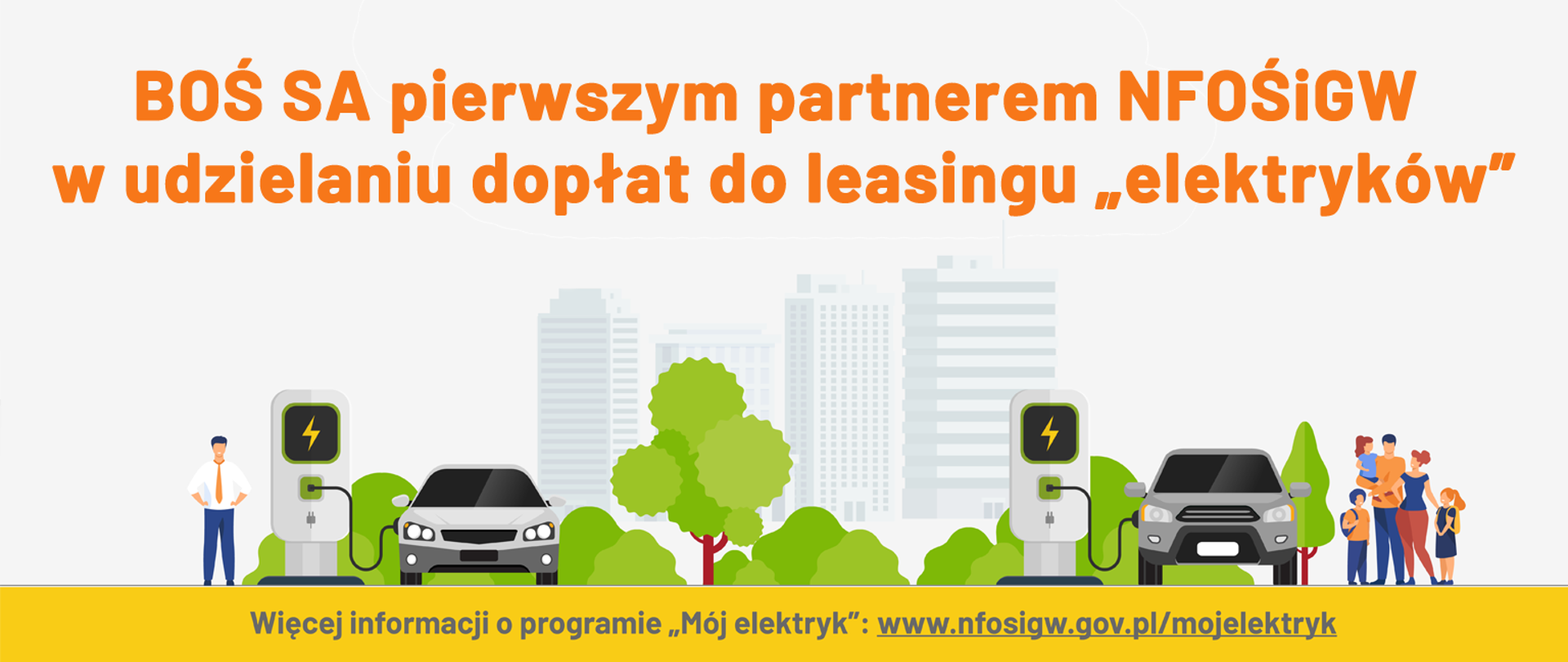 BOŚ SA pierwszym partnerem NFOŚiGW w udzielaniu dopłat do leasingu elektryków