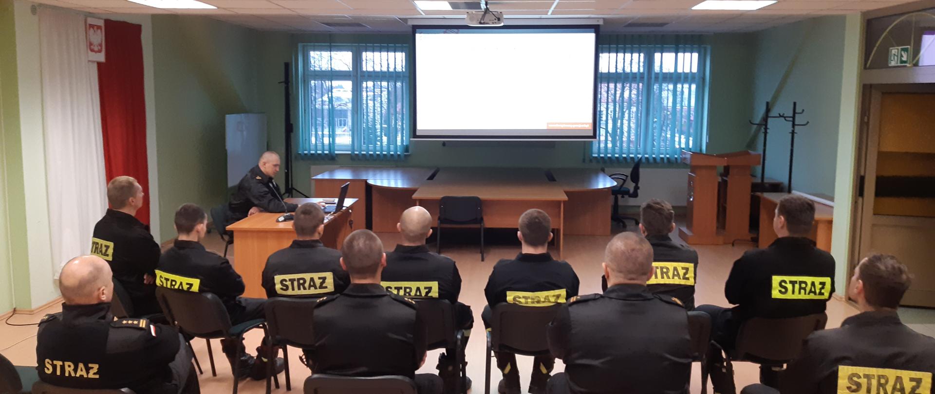 Szkolenie PSP z bezpieczeństwa na przejazdach kolejowych