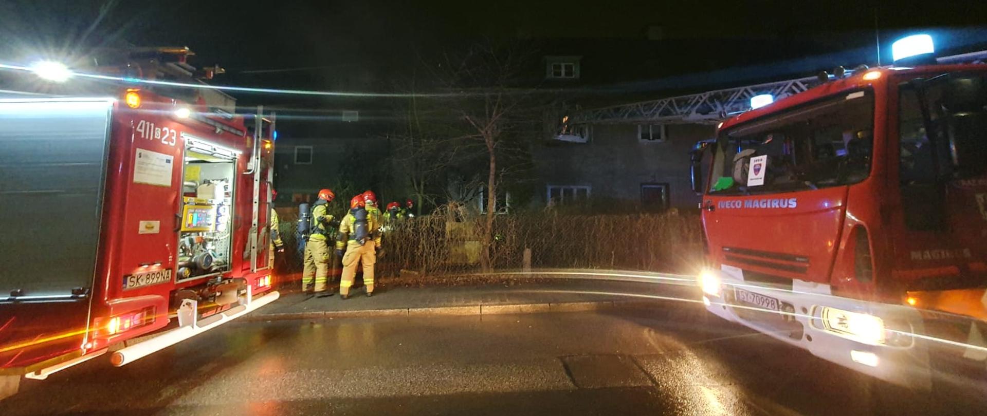 Działania przy ulicy Woźniaka