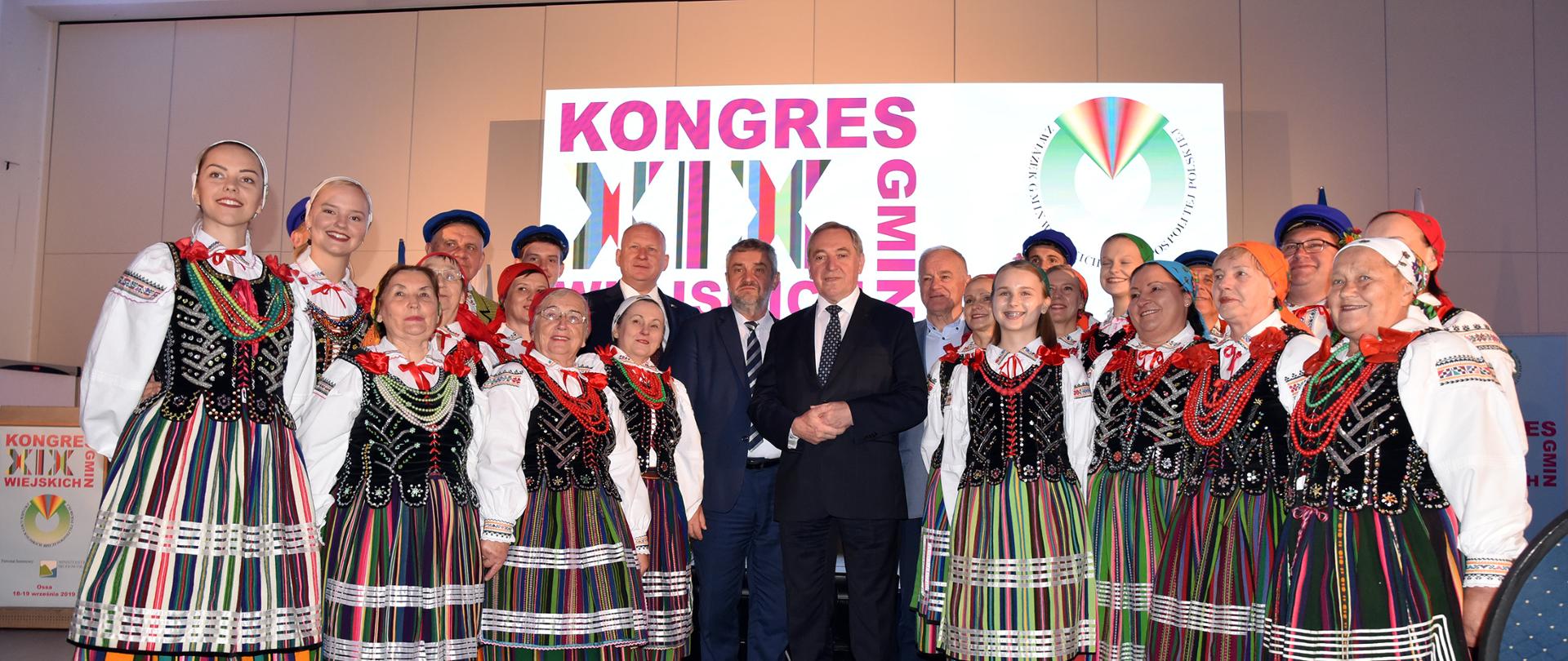 Minister Henryk Kowalczyk podczas Kongresu Gmin Wiejskich