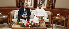 Min. J.K. Ardanowski z dyr generalnym Dubai Municipality D. Abdulrahman Al Hajiri