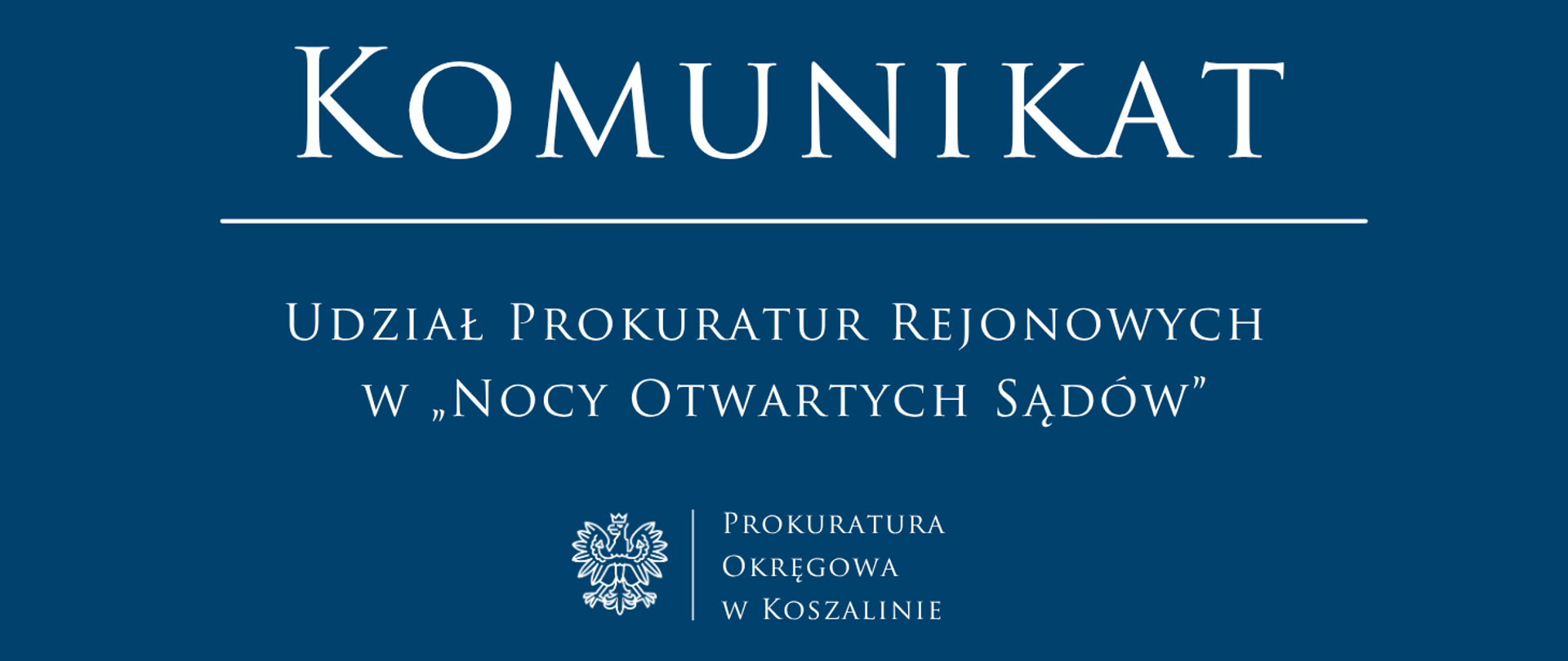 Udział Prokuratur Rejonowych w „Nocy Otwartych Sądów”