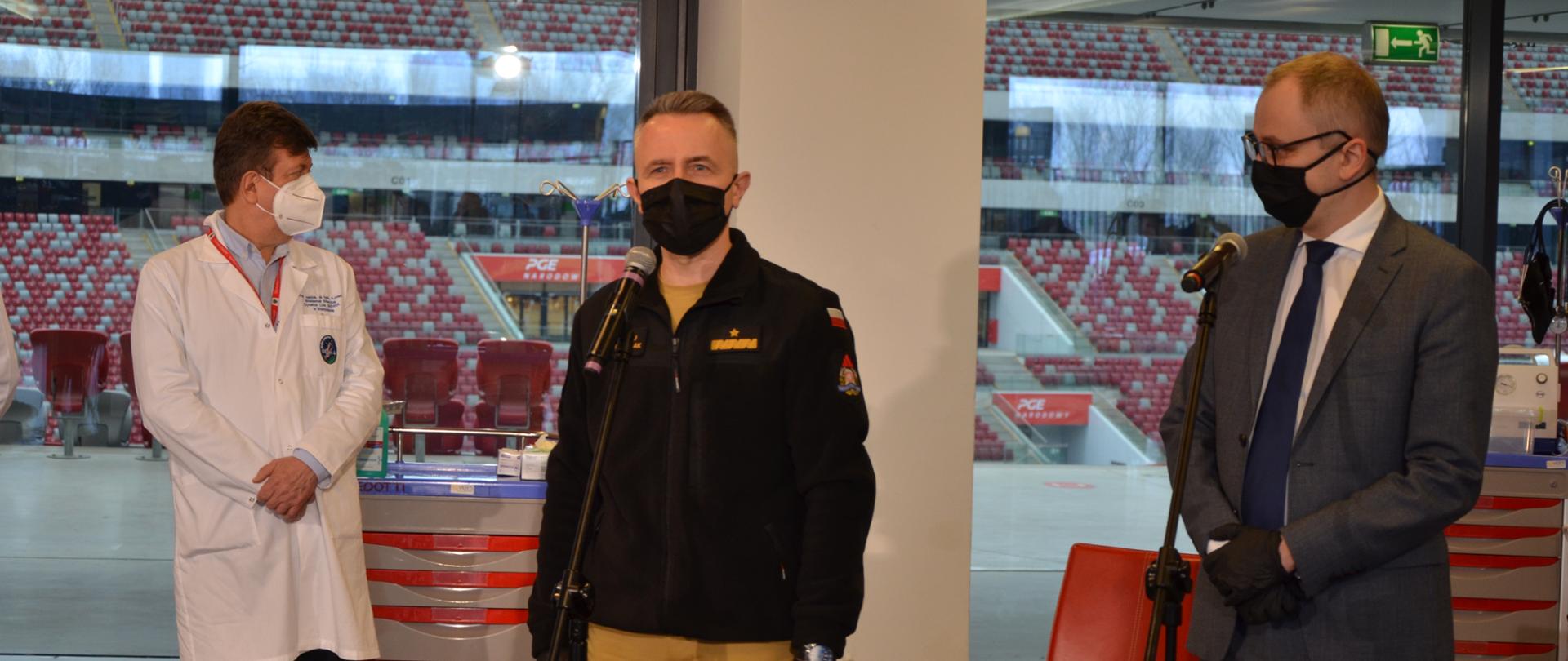 ROZPOCZĄŁ SIĘ PROCES SZCZEPIEŃ PRZECIW COVID-19 DLA FUNKCJONARIUSZY SŁUŻB MUNDUROWYCH