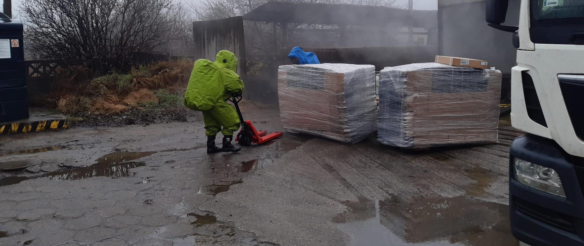 Wyciek Kwasu Solnego - działania SGRChem-Eko