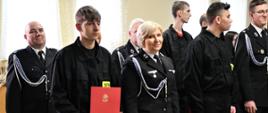 Uroczyste wręczenie promes dla Młodzieżowych Drużyn Pożarniczych z terenu powiatu sochaczewskiego