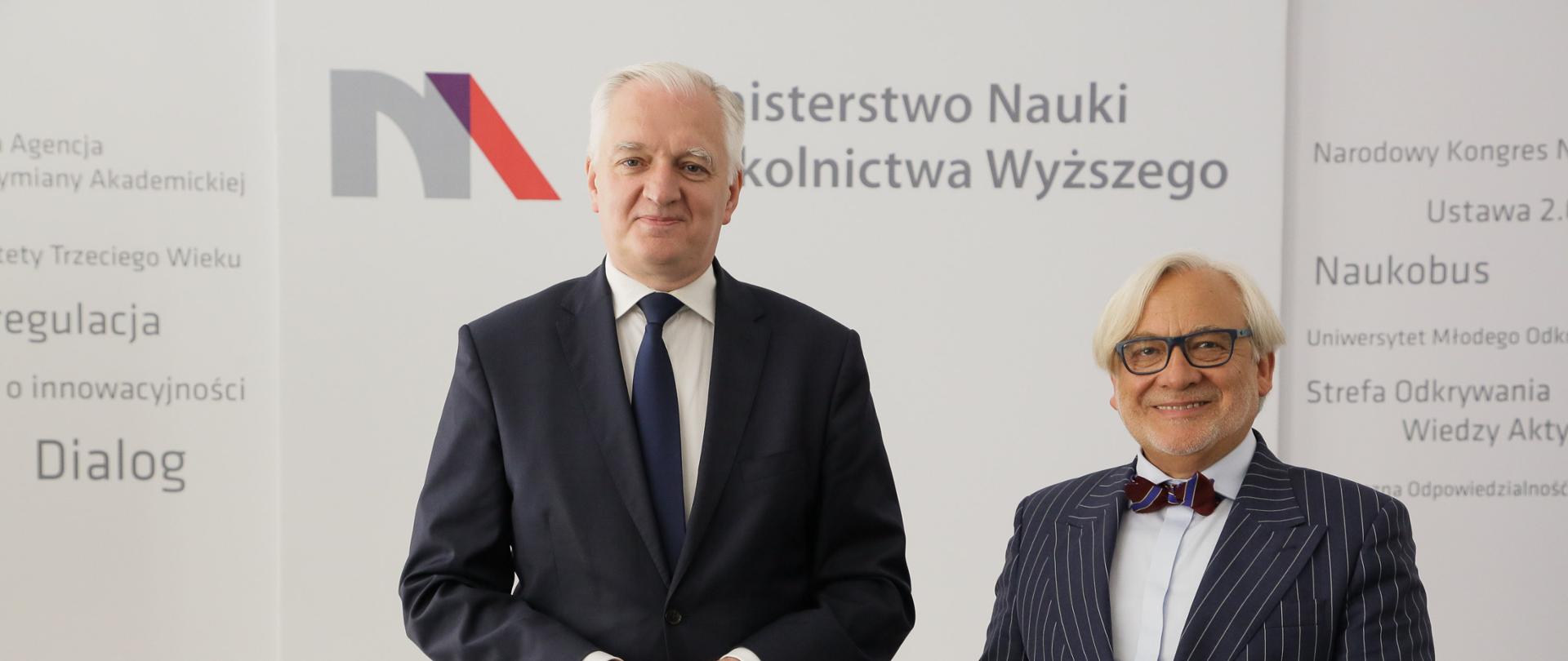 Powitanie wiceministra Maksymowicza