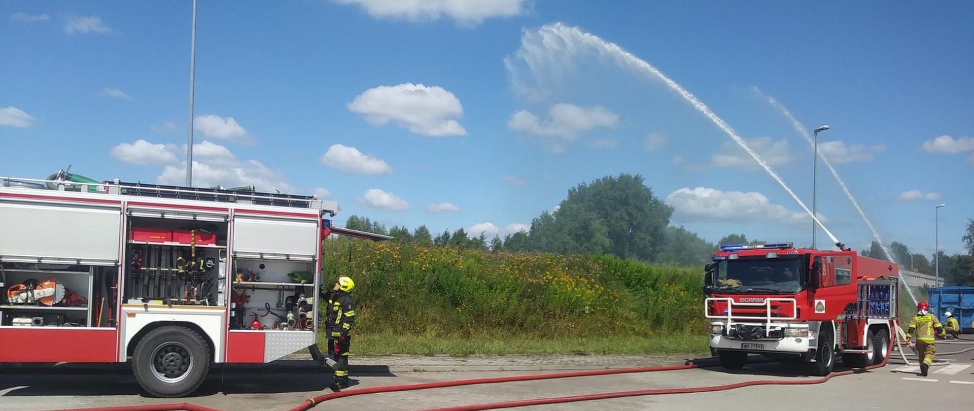 podawanie wody z 2 działek na teren zakładu