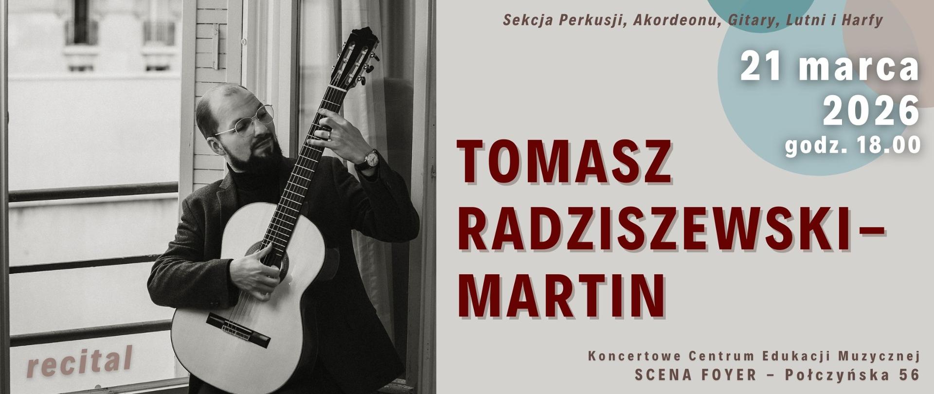 Baner - 21.03.2026 - Tomasz Radziszewski-Martin - recital