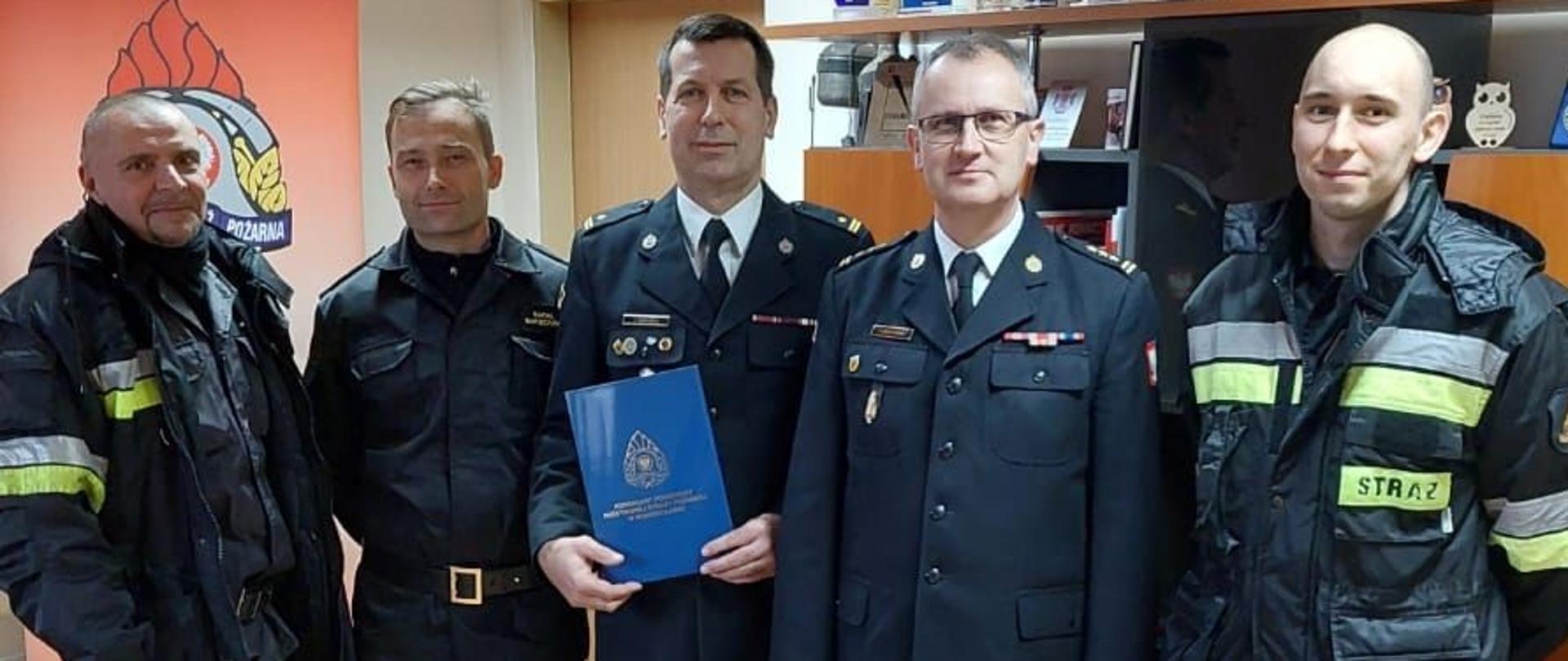 Od 30 lat pełni służbę w inowrocławskiej straży pożarnej