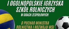 Ogólnopolskie igrzyska szkół rolniczych 