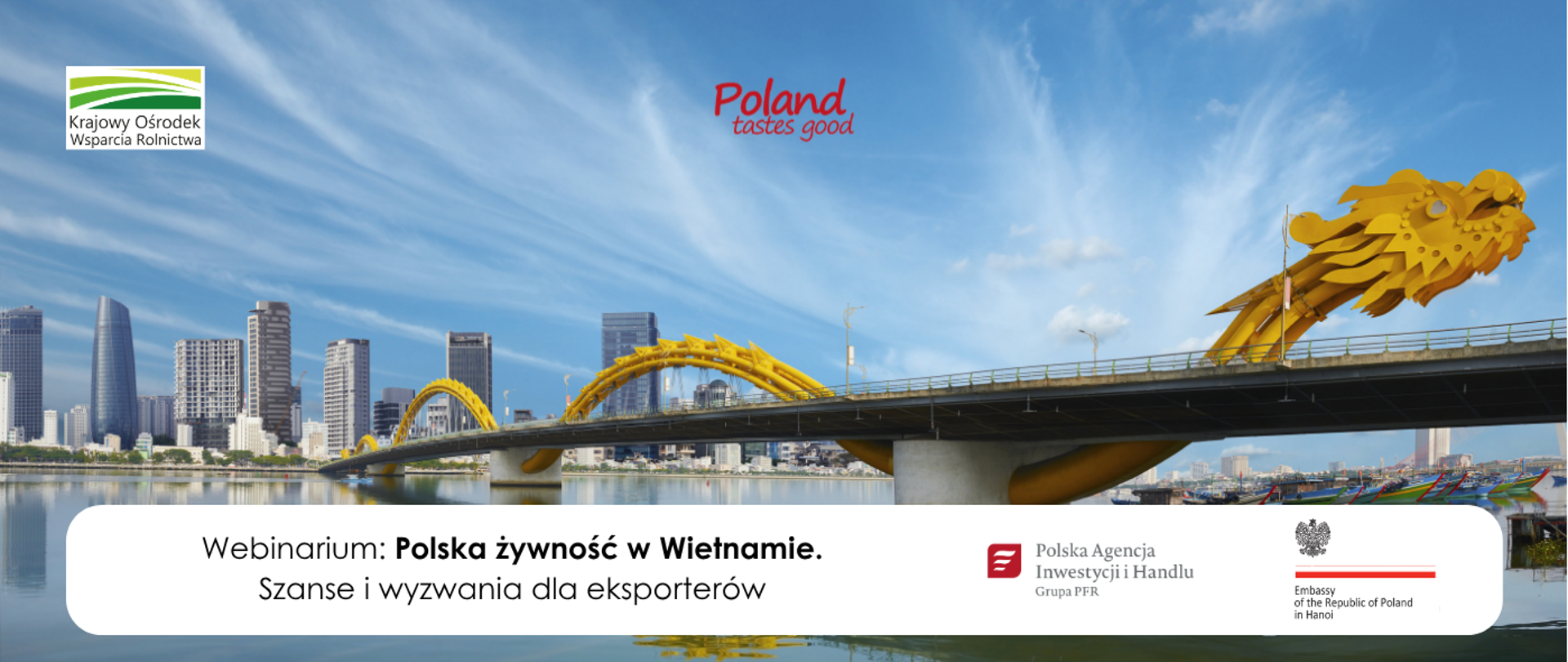 Zapraszamy na webinarium o polskiej żywności w Wietnamie