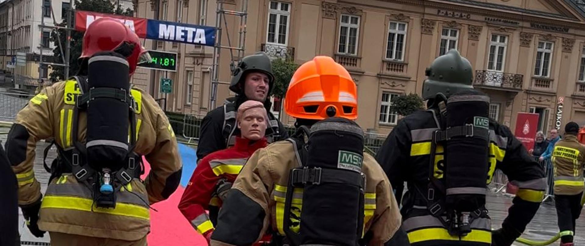 Pleszewscy strażacy wystartowali w I Ogólnopolskich zawodach o tytuł Najtwardszego Krakowskiego Strażaka.