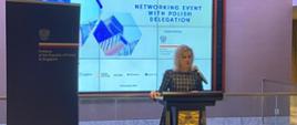 Networking meeting - official opening by Ilona Korchut, Chargé d’affaires a.i. of the Embassy od Poland in Singapore