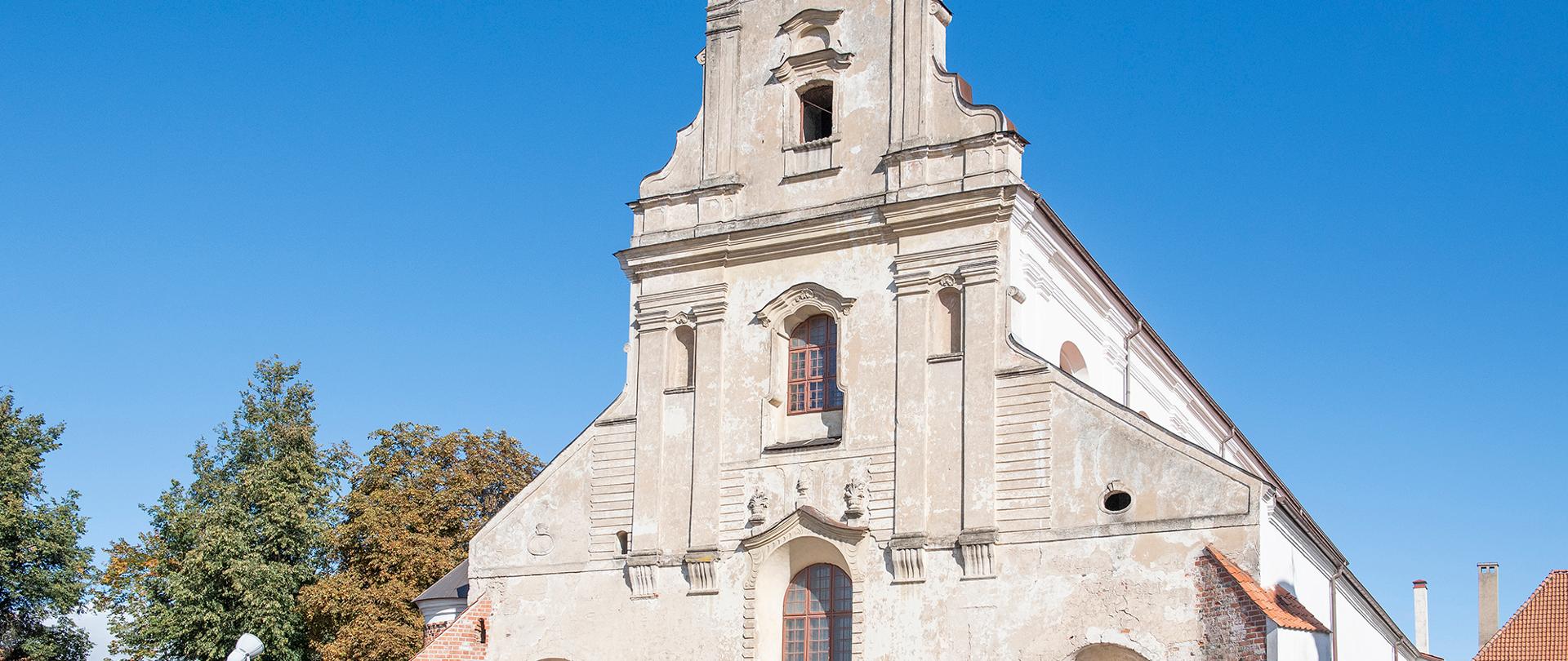 Polska wspiera konserwację kościoła Franciszkanów w Wilnie, fot. Leszek Chenterek/MON
