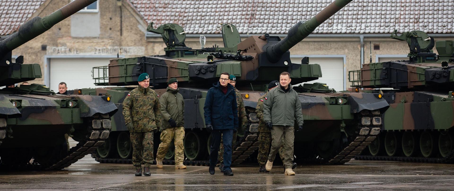 Przekazanie czołgów K2 żołnierzom Wojska Polskiego.