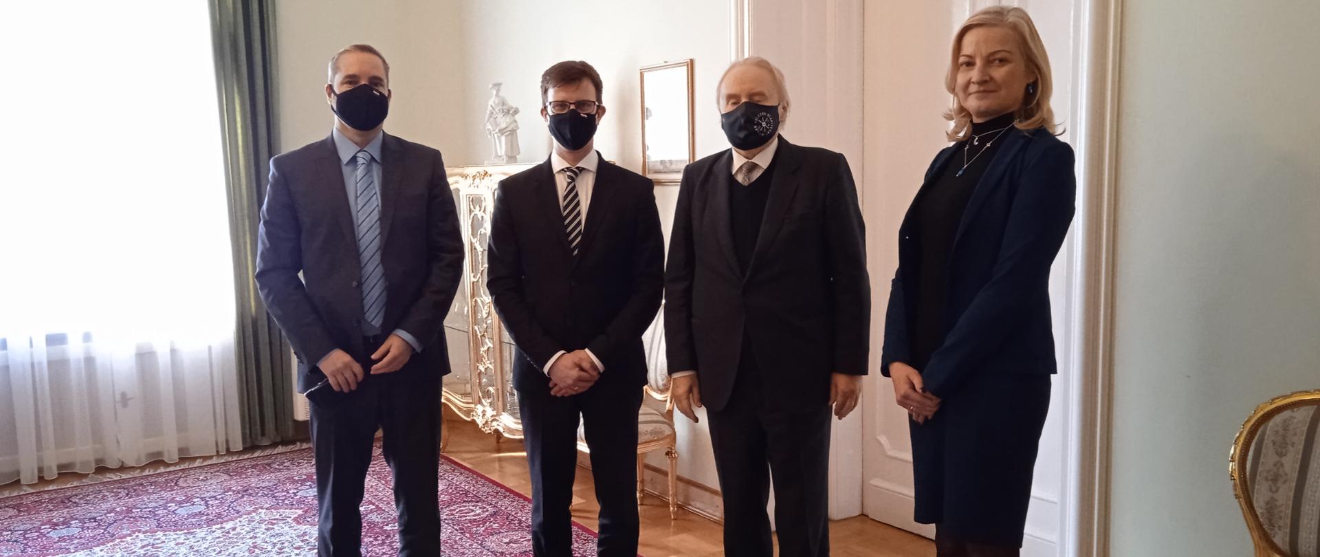 Wizyta w Ambasadzie sekretarza stanu w Kancelarii Premiera ds. Unii Europejskiej