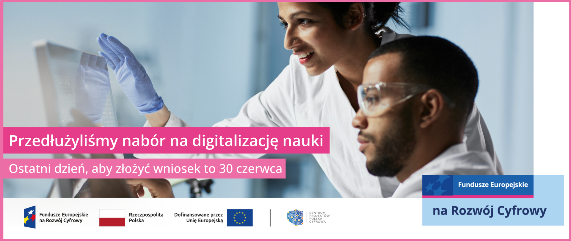 Przedłużyliśmy nabór na digitalizację nauki. Ostatni dzień, aby złożyć wniosek to 30 czerwca