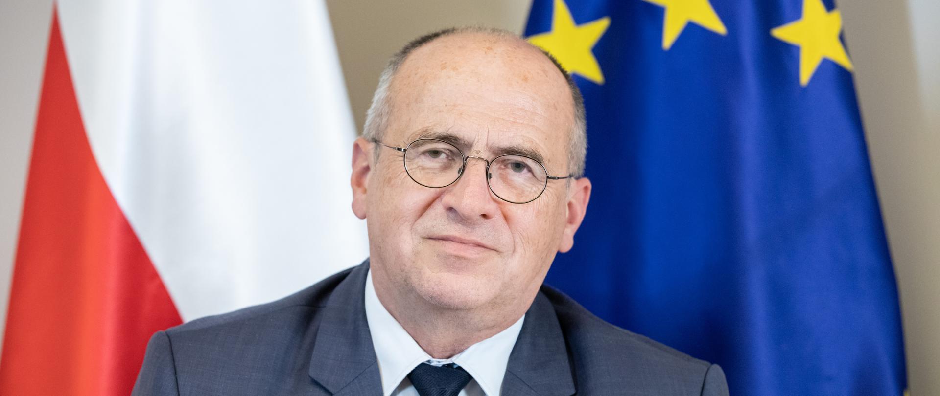 2020.08.25 Warszawa . Minister Zbigniew Rau . Portret .Fot. Tymon Markowski / MSZ