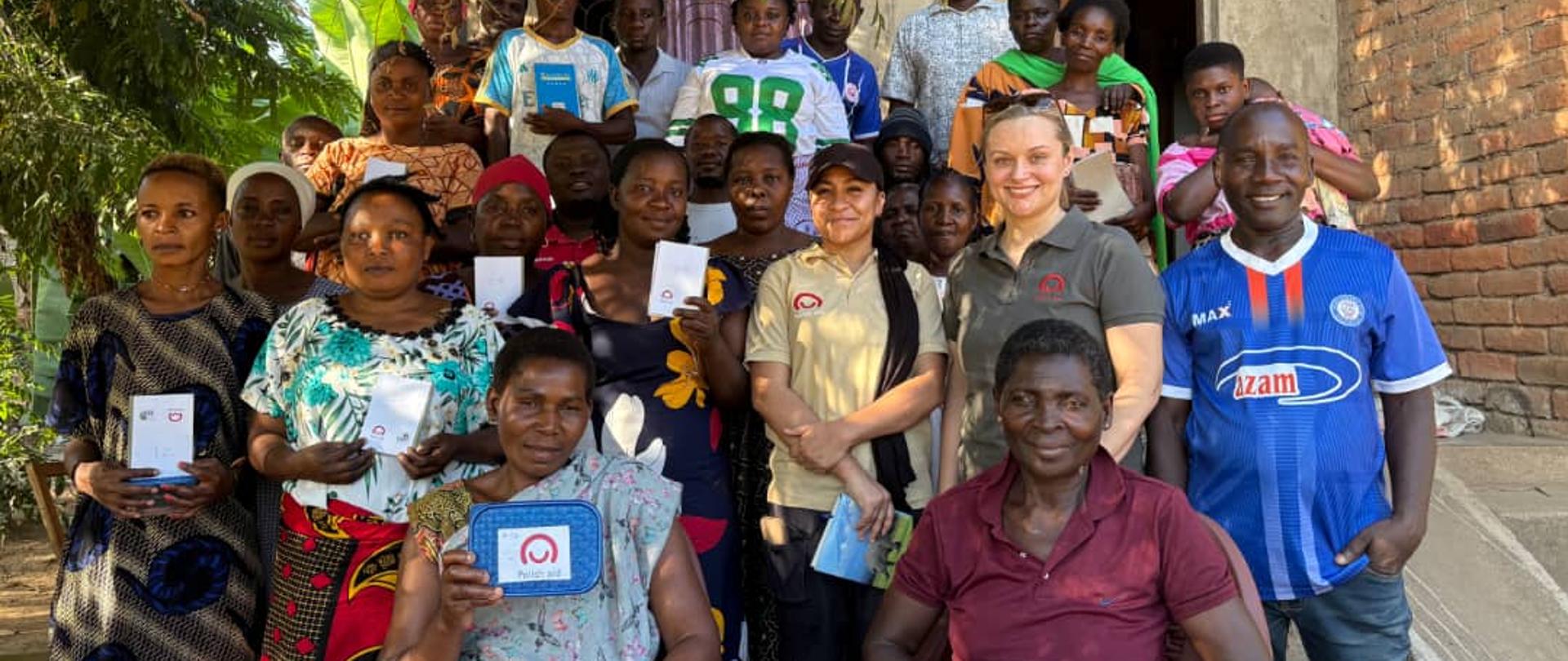 Visiting one of local Village Savings and Loan Associations at Kilombero Valley
