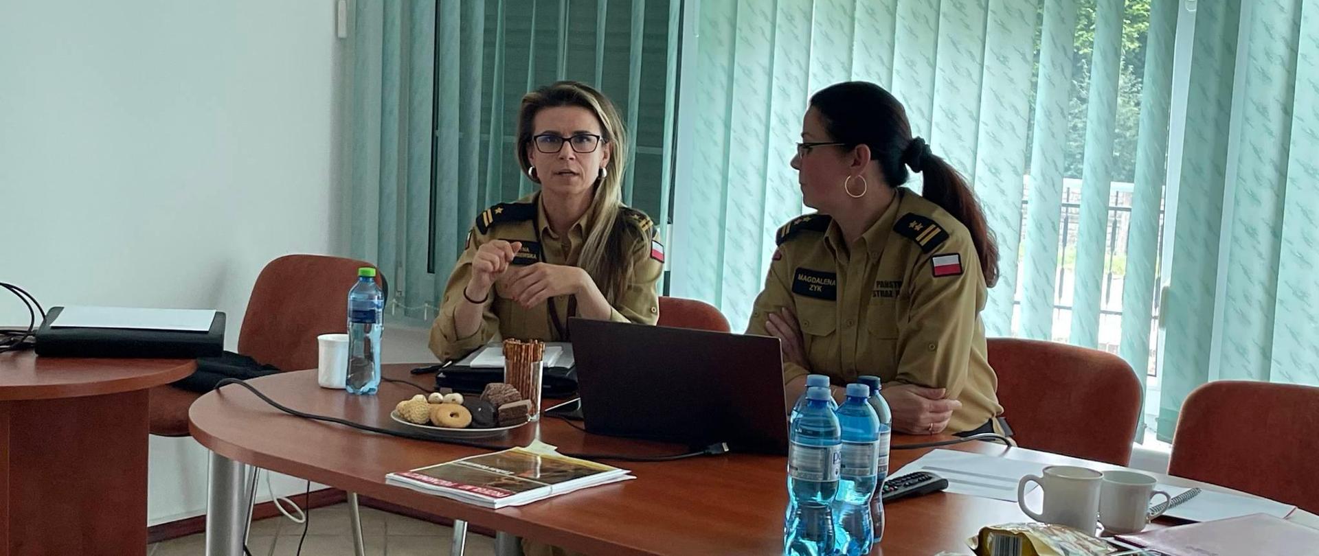 Odprawa służbowa pionu kadrowego jednostek organizacyjnych PSP woj. lubuskiego