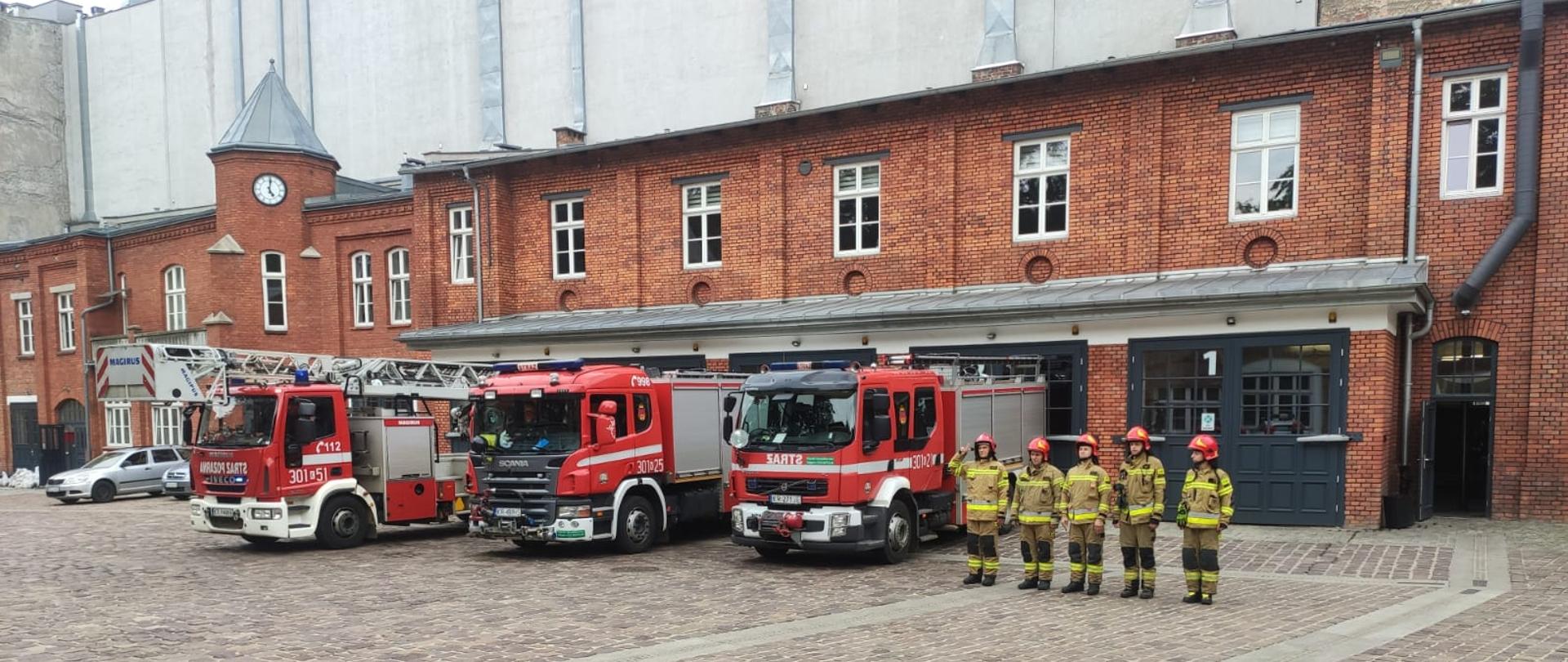 strażacy JRG nr 1 Kraków