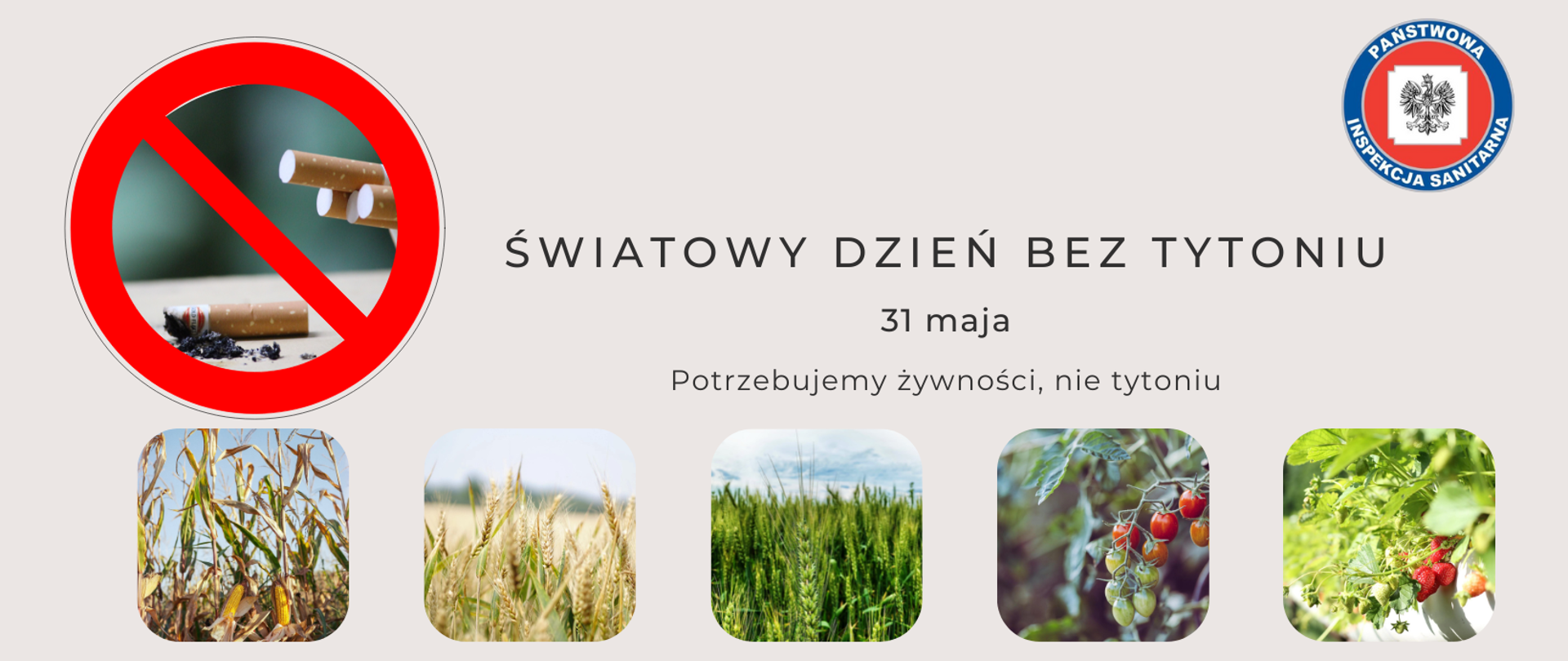 Światowy dzień bez tytoniu 31 maja 2023
